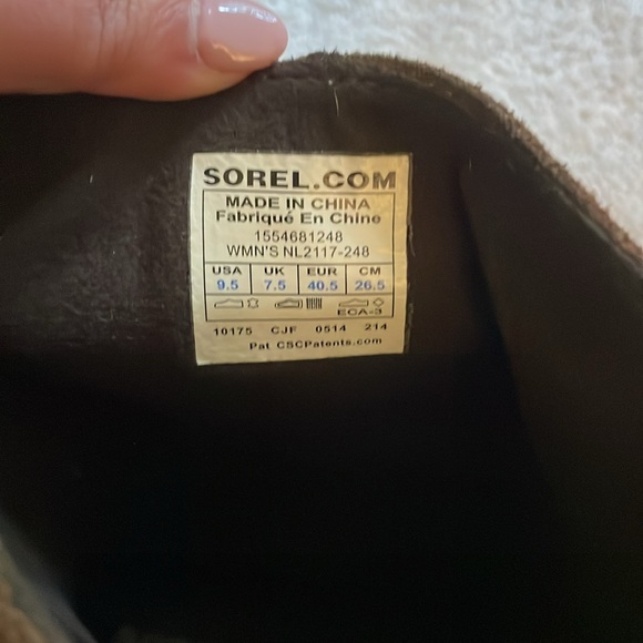 Sorel brown boots - Picture 2 of 6